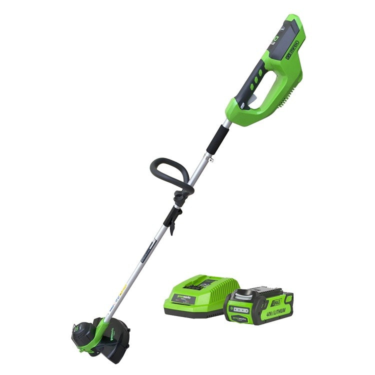Аккумуляторный триммер Greenworks G40LTK4 (1х4,0 Ач) 2101507UB – фото №1 Аккумуляторный триммер Greenworks G40LTK4 (1х4,0 Ач) 2101507UB – №1