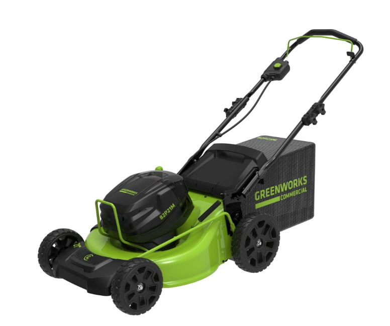 Аккумуляторная газонокосилка Greenworks GC82LM51SP самоходная (без акк. и зу) – №1