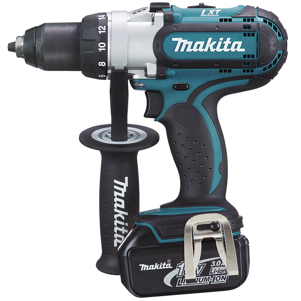 Аккумуляторная дрель-шуруповерт Makita DDF 451RFE (2х3,0 Ач) – №1