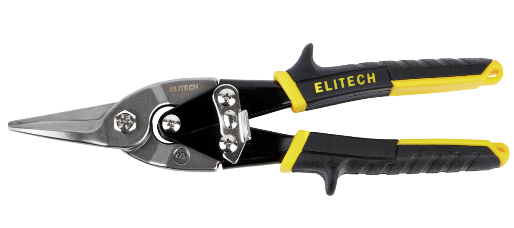 Ножницы по металлу Elitech 140101 прямой рез – фото №1 Ножницы по металлу Elitech 140101 прямой рез – №1
