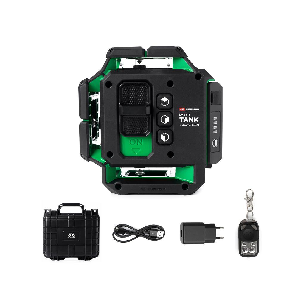 Уровень лазерный ADA LaserTank 4-360 Green Basic Edition – №1