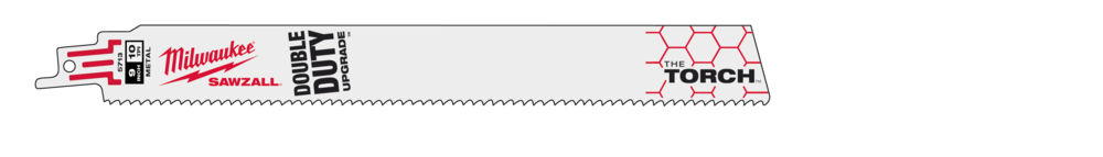 Полотно сабельное Milwaukee The Torch 230x2,5 мм (1 шт) – №2