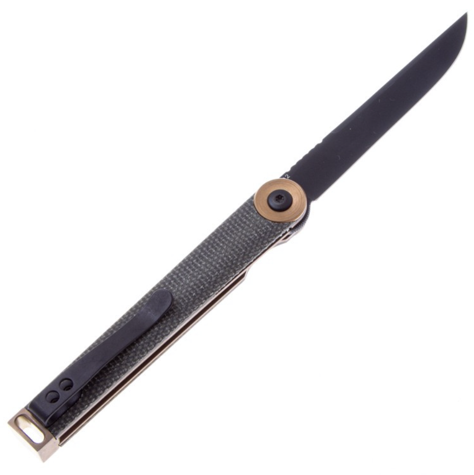 Нож Boker Plus Kaizen Green Canvas Micarta (01BO391) – фото №1 Нож Boker Plus Kaizen Green Canvas Micarta (01BO391) – №1