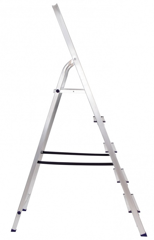 Стремянка алюминиевая Сибртех, 5 ступеней (97715) – №2