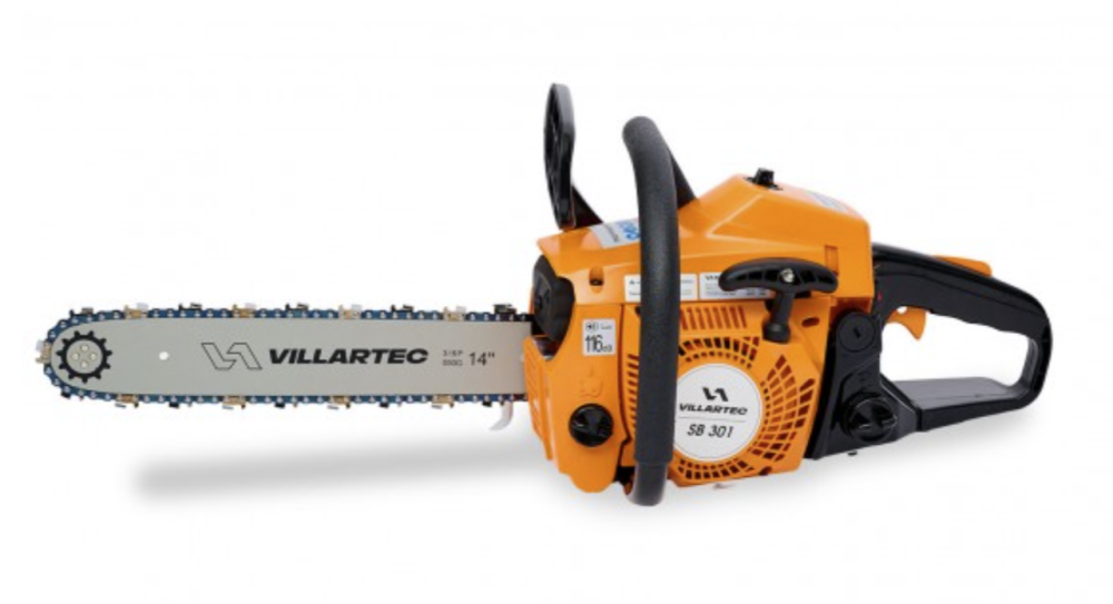 Пила цепная бензиновая Villartec SB301 14" (арт.1101010006) – фото №1 Пила цепная бензиновая Villartec SB301 14" (арт.1101010006) – №1