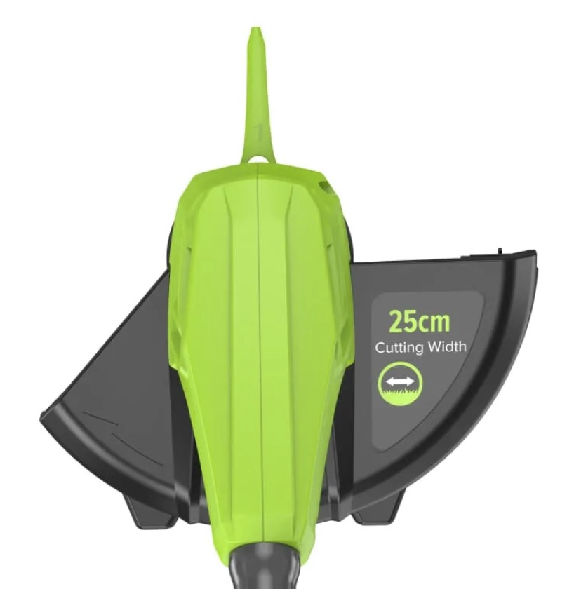 Аккумуляторный триммер Greenworks G24LT251 (1х2,0 Ач) 2113307SA – фото №4 Аккумуляторный триммер Greenworks G24LT251 (1х2,0 Ач) 2113307SA – №4