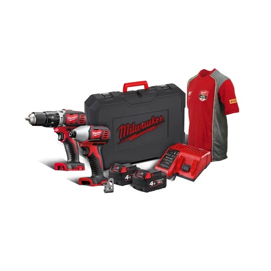 Набор инструментов Milwaukee M18 BPP2C-402C – фото №1 Набор инструментов Milwaukee M18 BPP2C-402C – №1
