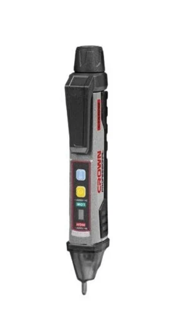 Детектор напряжения и катушек Crown CT44093 бесконтактный – фото №1 Детектор напряжения и катушек Crown CT44093 бесконтактный – №1