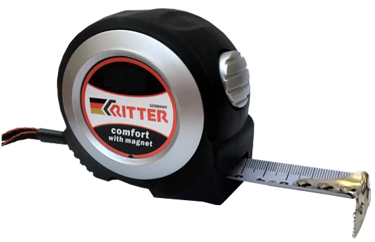 Рулетка Ritter Comfort 5 м/19 мм – №1