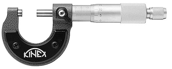Микрометр внешний Kinex PRO 0-25 мм, 0,01 мм – фото №1 Микрометр внешний Kinex PRO 0-25 мм, 0,01 мм – №1