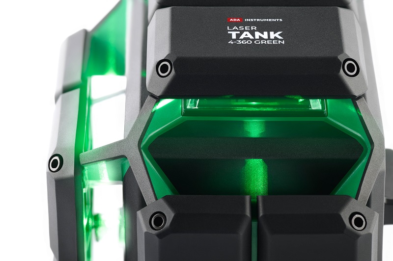 Уровень лазерный ADA LaserTank 4-360 Green Ultimate Edition – фото №7 Уровень лазерный ADA LaserTank 4-360 Green Ultimate Edition – №7