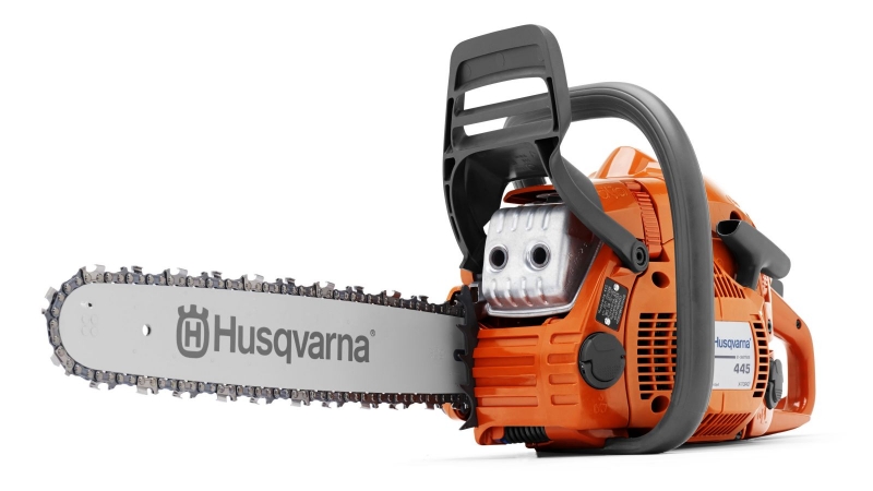 Пила цепная бензиновая Husqvarna 445еII – фото №1 Пила цепная бензиновая Husqvarna 445еII – №1