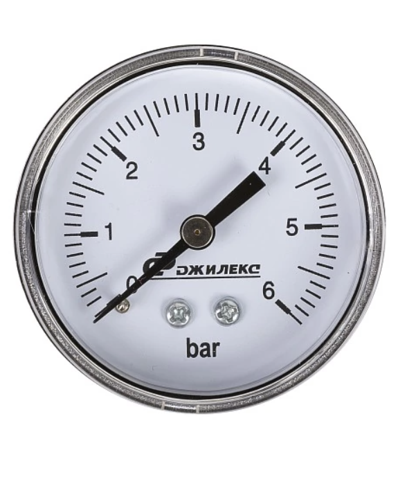Манометр Джилекс MDA 50/6 - 1/4" аксиальный – №1