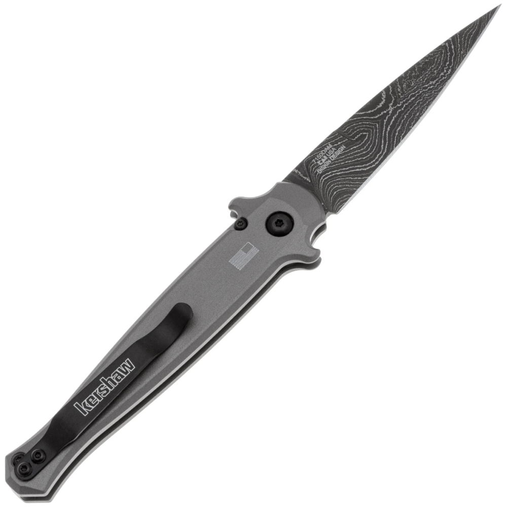 Нож Kershaw Launch 8 с рукоятью Aluminum/Carbon Fiber (7150DAM) – №1