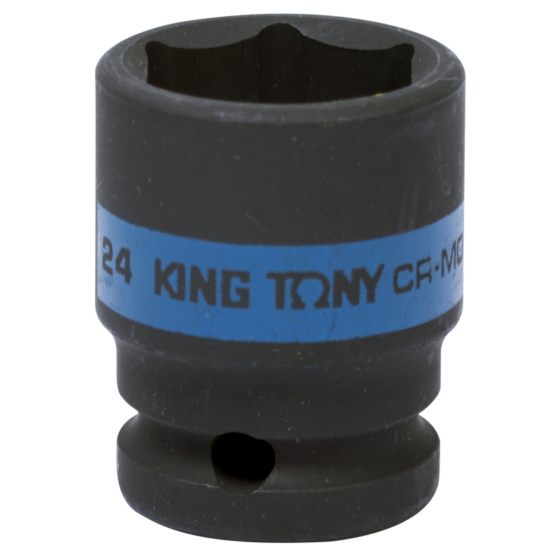 Головка торцевая King Tony 24 мм 1/2" ударная – фото №1 Головка торцевая King Tony 24 мм 1/2" ударная – №1