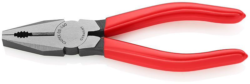 Плоскогубцы Knipex 160 мм, комбинированные (0301160) – фото №1 Плоскогубцы Knipex 160 мм, комбинированные (0301160) – №1