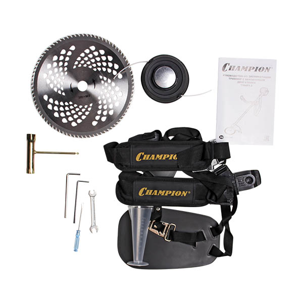Триммер бензиновый Champion T394FS-2, 4-х тактный – №1