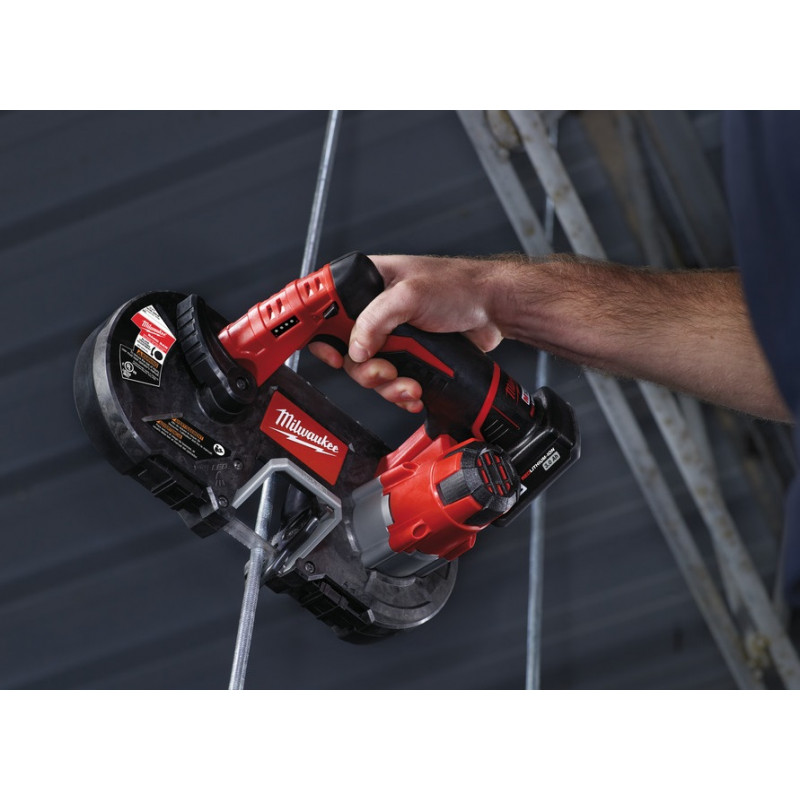 Аккумуляторная ленточная пила Milwaukee M12 BS-402C (2х4,0 Ач) – №5