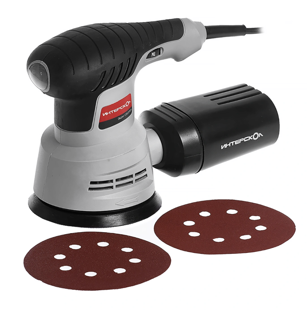 Эксцентриковая шлифовальная машина Интерскол ЭШМ 125/270Э – №3