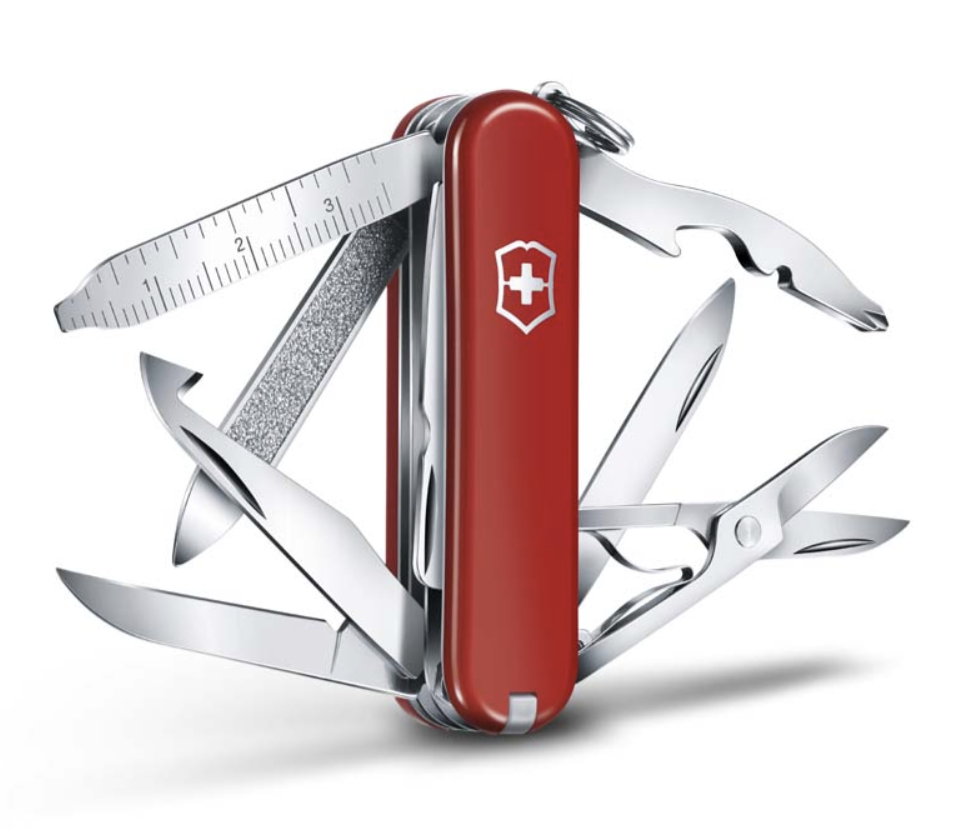 Нож-брелок многофункциональный Victorinox MiniChamp 58 мм (0.6385) – фото №1 Нож-брелок многофункциональный Victorinox MiniChamp 58 мм (0.6385) – №1