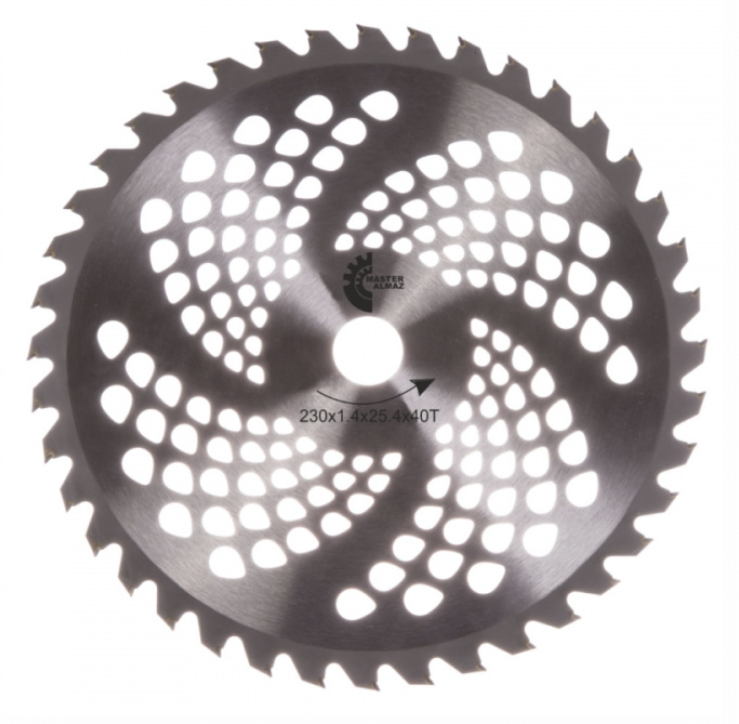 Диск для бензокосы МастерАлмаз 255х25,4х1,4 мм – №1