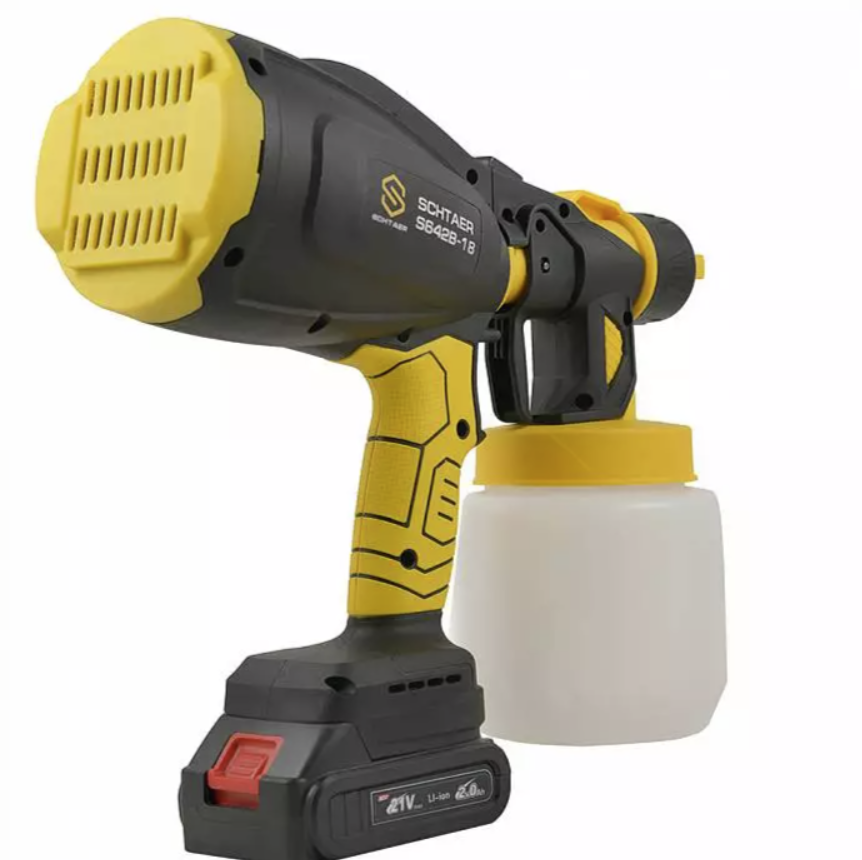 Аккумуляторный краскораспылитель Schtaer S642B-18 (2х2,0 Ач) – №1
