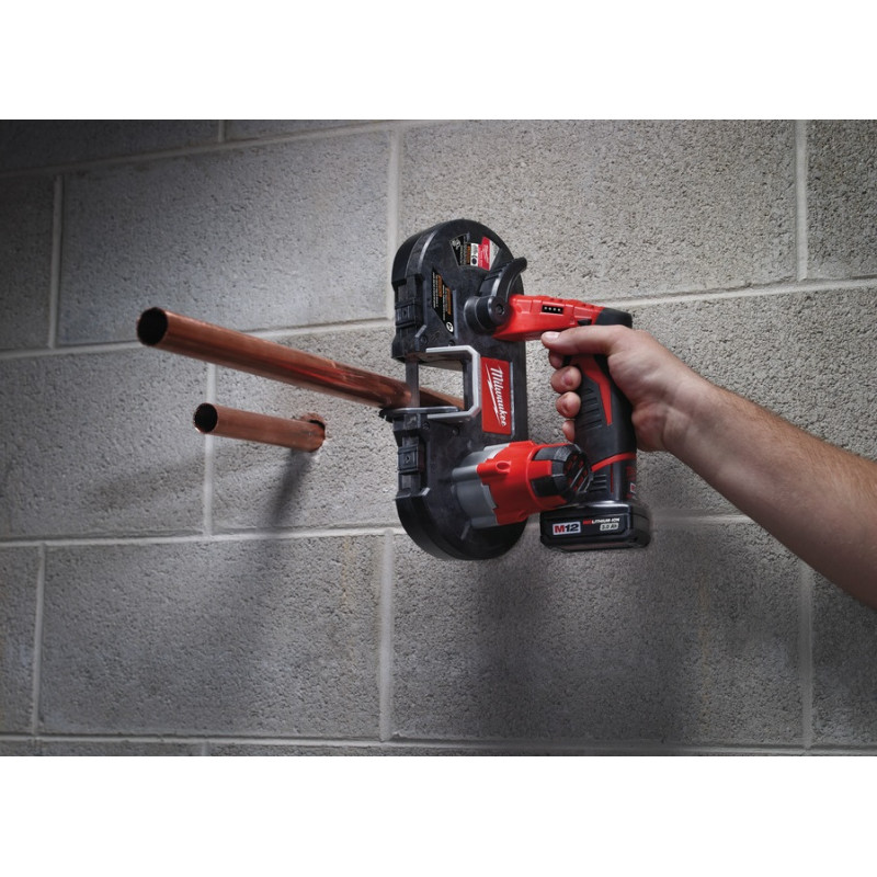 Аккумуляторная ленточная пила Milwaukee M12 BS-402C (2х4,0 Ач) – №3