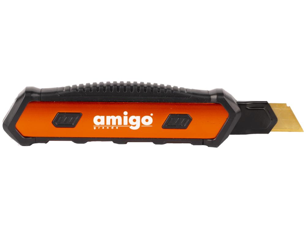 Нож строительный Amigo 18 мм (77552) – №1
