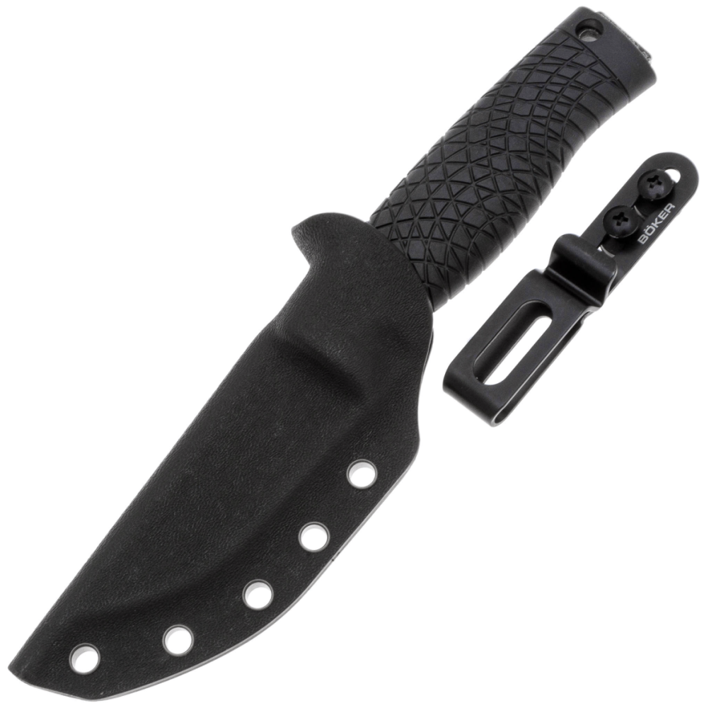 Нож Boker Bronco Mini с рукоятью Black TPE (121505) – фото №2 Нож Boker Bronco Mini с рукоятью Black TPE (121505) – №2
