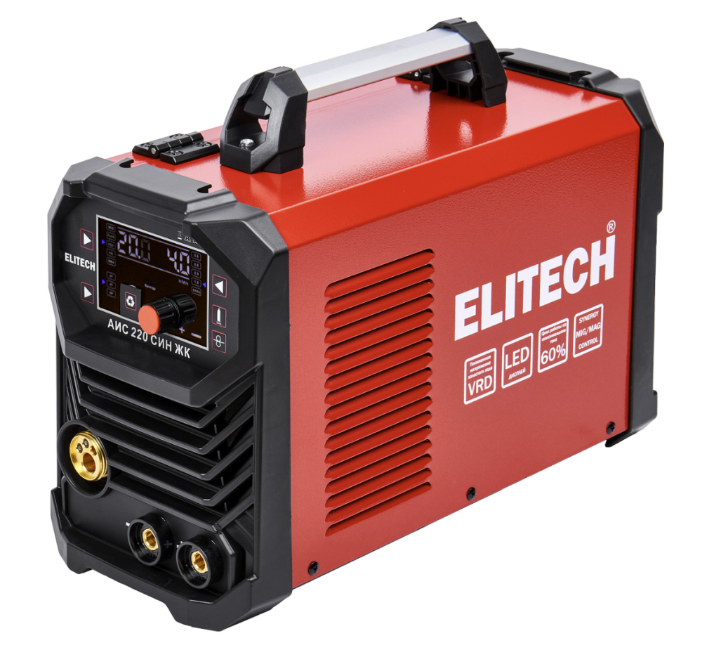 Сварочный полуавтомат Elitech АИС 220 СИН ЖК – №1