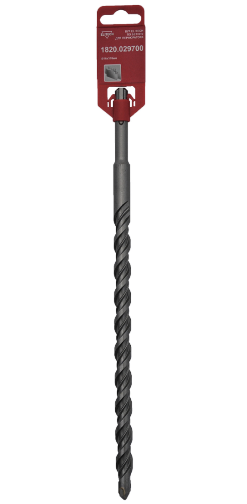 Бур SDS+ Elitech 16х310/250 мм – №1