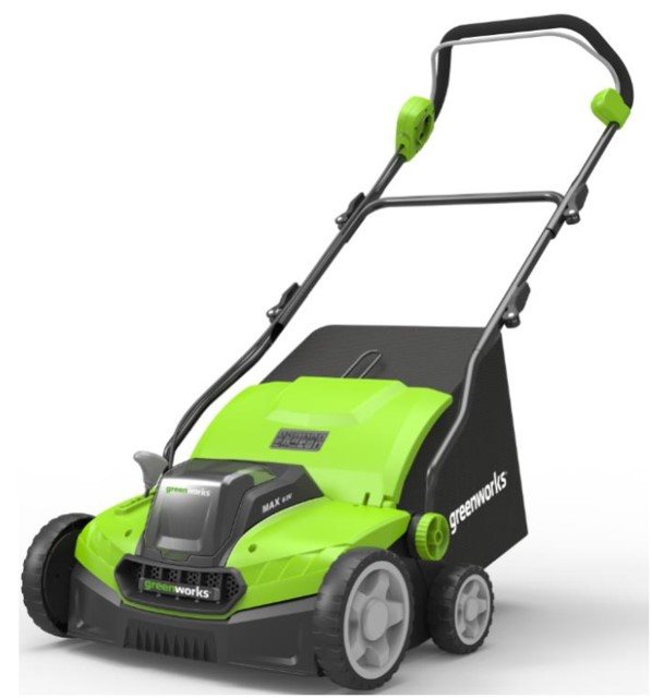 Аэратор-скарификатор электрический Greenworks GDT 15 – №1