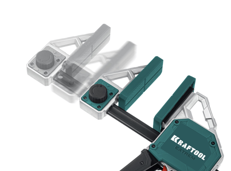 Струбцина Kraftool Extrem 450/95 мм пистолетная – фото №2 Струбцина Kraftool Extrem 450/95 мм пистолетная – №2