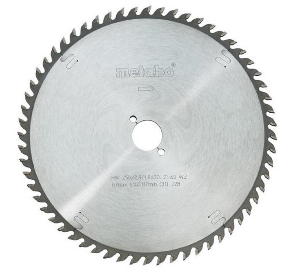 Диск пильный Metabo 250х30 мм 48T – №1