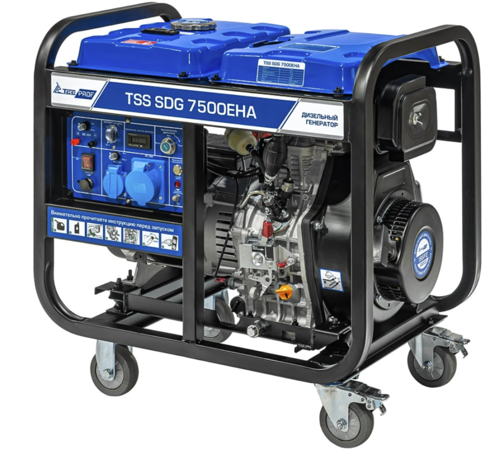 Генератор дизельный TSS SDG 7500EHA – фото №1 Генератор дизельный TSS SDG 7500EHA – №1