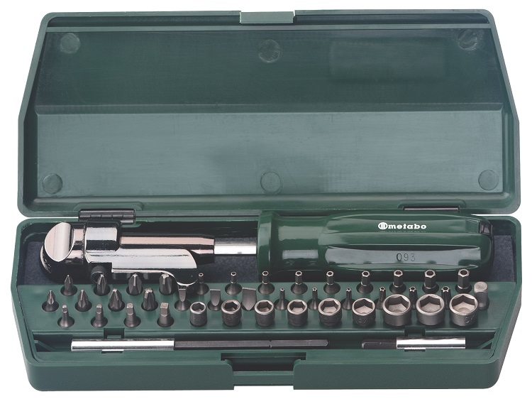 Набор бит Metabo + угловая насадка (40 шт) – №1