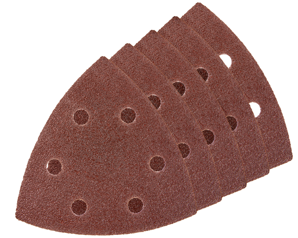 Лист шлифовальный Elitech 93х93 мм Р60, треугольный (5 шт) – №2
