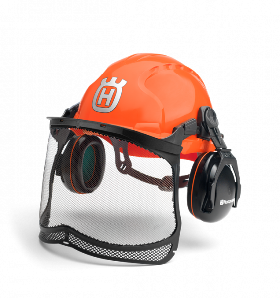 Шлем защитный Husqvarna Classic с наушниками – №1