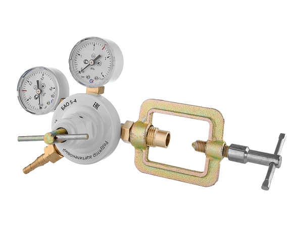 Редуктор ацетиленовый Сварог БАО 5-4 манометры с поверкой (2871130000) – №1