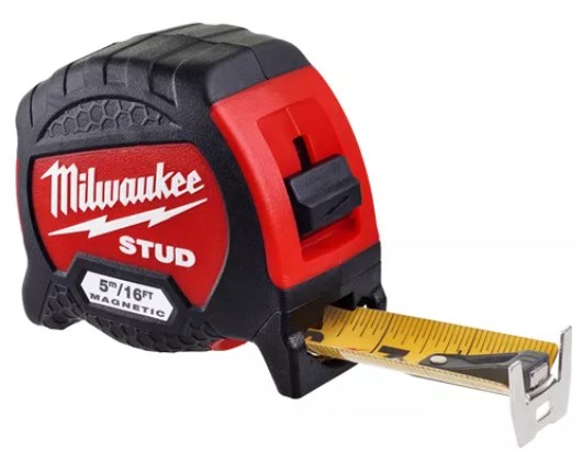 Рулетка Milwaukee STUD GEN II 5 м/16 (футовая) – фото №1 Рулетка Milwaukee STUD GEN II 5 м/16 (футовая) – №1