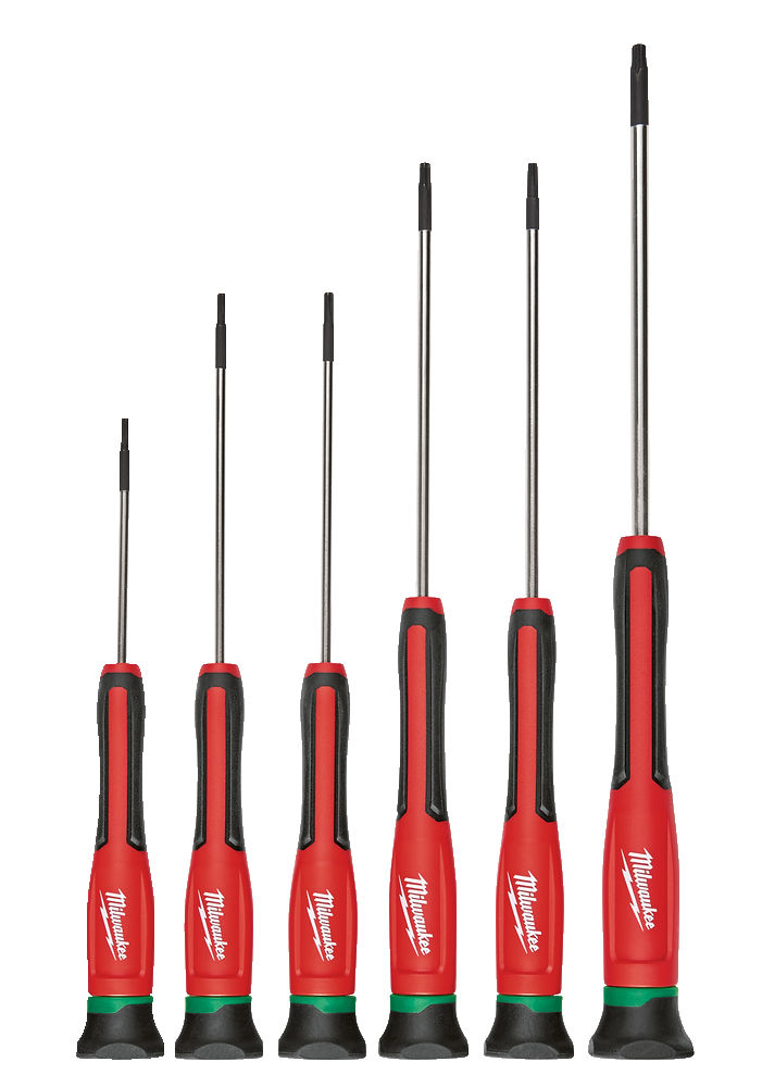 Набор отверток для точной механики Milwaukee TORX (6 шт) – фото №2 Набор отверток для точной механики Milwaukee TORX (6 шт) – №2