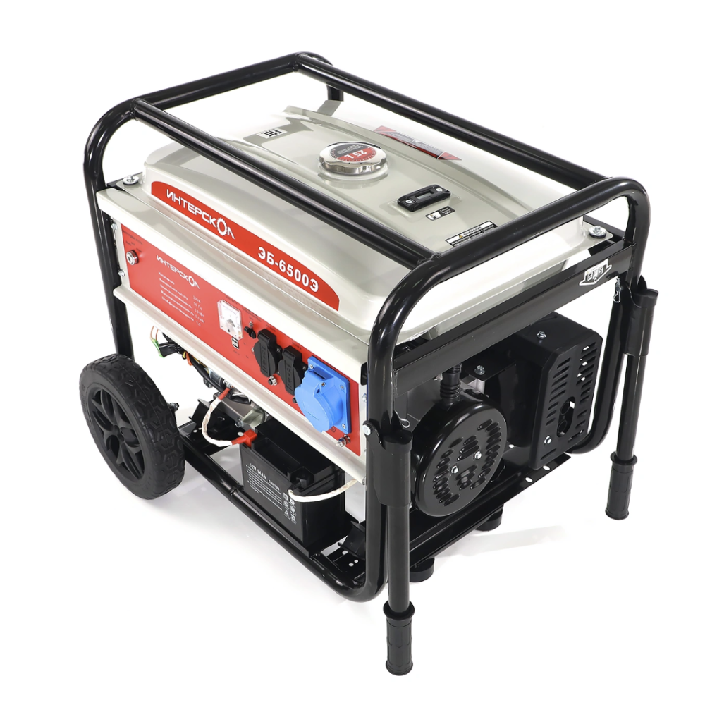 Генератор бензиновый Интерскол ЭБ-6500Э – №1