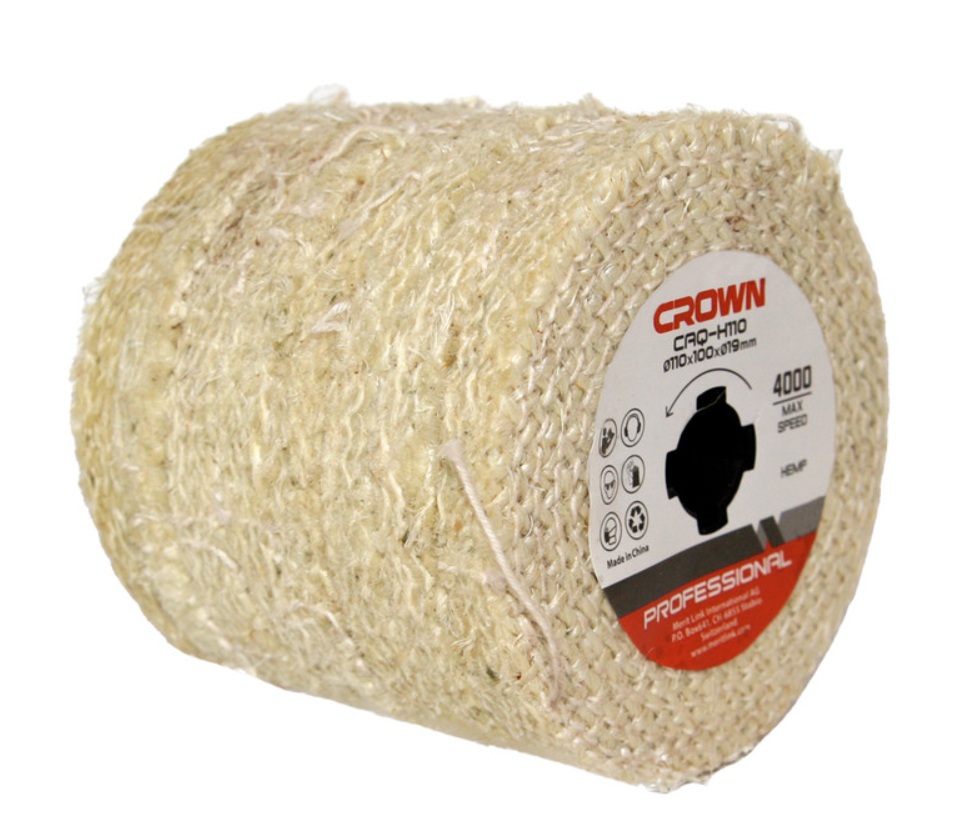 Щетка для браширования Crown CAQ-H110 холщовая ткань – №1