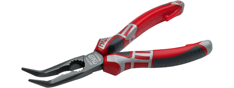 Тонкогубцы NWS 170 мм изогнутые (141-69-170) – №1