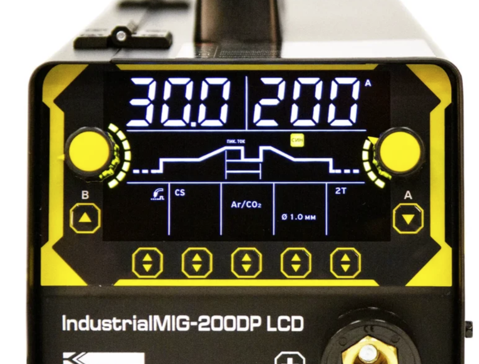 Сварочный полуавтомат Кедр IndustrialMIG-200DP LCD – №2
