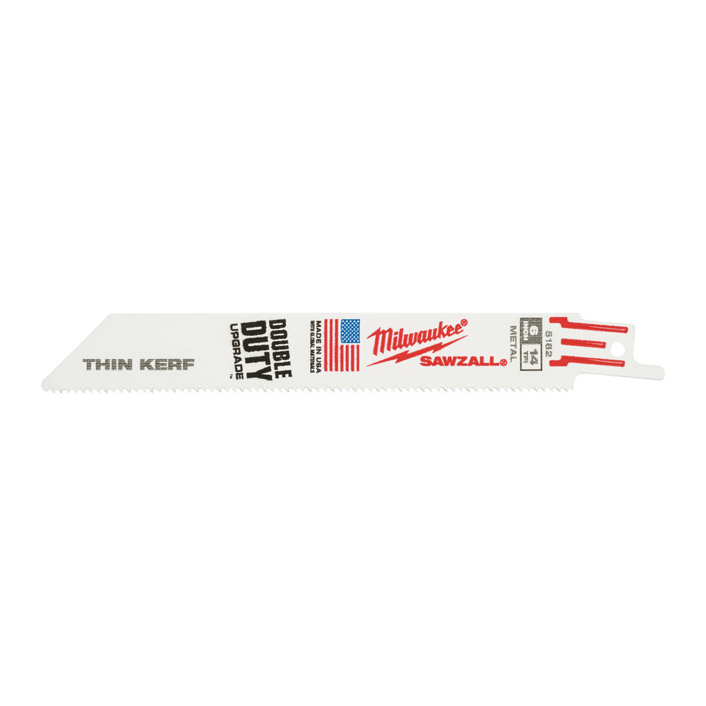 Полотно сабельное Milwaukee Thin Kerf 150x1,8 мм (1 шт) – №1