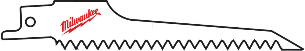 Полотно сабельное Milwaukee Drywall 125х4,2 мм по гипсокартону (1 шт) – №2