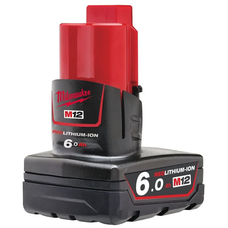 Аккумулятор Milwaukee M12 B6 (Li-Ion 6Ач) – фото №1 Аккумулятор Milwaukee M12 B6 (Li-Ion 6Ач) – №1
