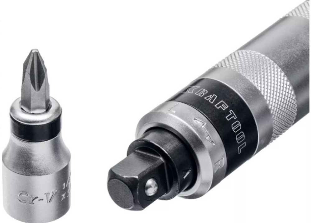 Отвертка ударная Kraftool ID-6 поворотная (6 пред) (25555) – №2