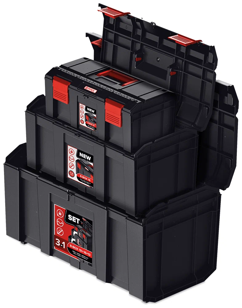 Ящик для инструментов Qbrick System Regular R-Box Set – №1